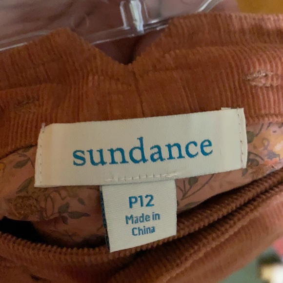 Sundance Burnt Orange Corduroy Capris Sz 12P - Picture 5 of 5